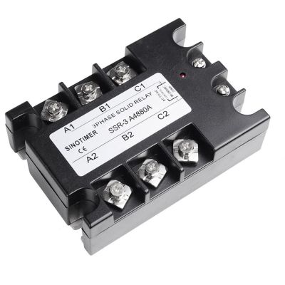 COLOR SSR 3 Phase Solid State Relay SSR-3 AC To AC Solid State Relay 25 SSR Relay