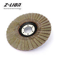 Z-LEAP 5 Inch 1pc 60100200400 Grit Grinding Wheels 125mm Flap Sanding Abrasive Disc For Angle Grinder Diamond Sanding Pad