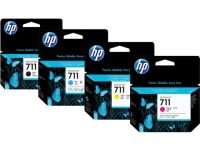 Hp 711 BK C M Y ของแท้ 4 สี