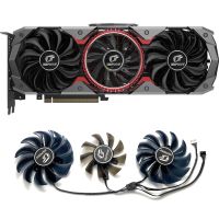 Gratis Ongkir/ต้นฉบับ ❄☂RTX2080ti สีสันสดใสเกม2060 2070พัดลมกราฟิกขั้นสูง2080