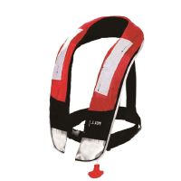 Daiseanuo Fishing Inflatable Life Vest Jacket Solas Reflector Manual 150N Water Sport Sailing Boating Lifeguard Adult 180kg  Life Jackets