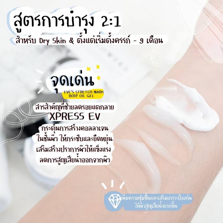 ราคาโปร-สินค้าขายดี-ส่งฟรี-ถ้าท้องต้องอีฟส์-eves-เซตคู่-พร้อมส่ง-ครีมคนท้อง-บูสเตอร์อีฟส์-ลดรอยแตกลาย