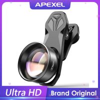 APEXEL เลนส์พอร์เทรตเทเลโฟโต้ HD 2x เลนส์ระยะไกลของกล้องโทรศัพท์มือถือแบบมืออาชีพสำหรับ IPhone Samsung สมาร์ทโฟนแอนดรอยด์