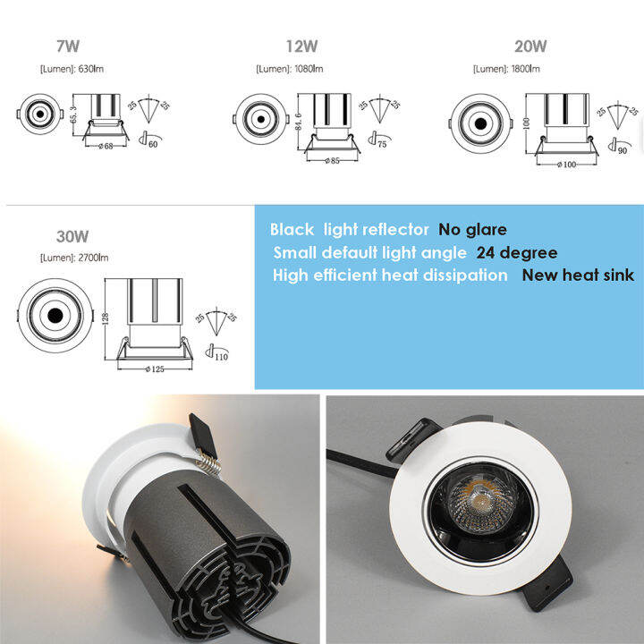 3-0-zigbee-tuya-ไร้สาย-smat-downlight-home-light-ปรับเพดานโคมไฟ-wifi-บลูทูธตาข่าย2700k-ถึง6500k-cct