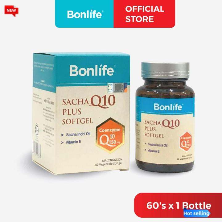 salubrity Bonlife Sacha Q10 Plus Sacha Inchi Omega 3 6 9 Vitamin E