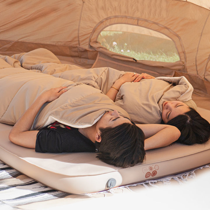 naturehike-เตียงนอนเป่าลม-ที่นอนแคมป์ปิ้ง-กลางแจ้ง-self-inflating-พับ-glamping-ที่นอน-จัดส่งจากประเทศไทย