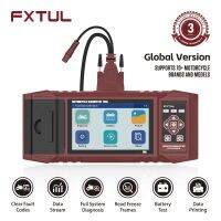 【LZ】 FXTUL M6 Universal Multi-Lingual Motorcycle Diagnostic Machine Professional Motorbike Code Reader   Scanner Free Update