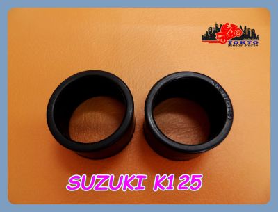 SUZUKI K125 K 125 EXHAUST HEADER RUBBER "BLACK" SET (2 PCS.) // ยางคอท่อไอเสีย SUZUKI K125 (2 ชิ้น) สินค้าคุณภาพดี
