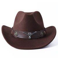 Cowboy hat various accessories cowboy hat monochrome felt hat men and women outdoor hat rider hat шляпа женская