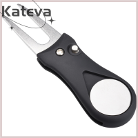 [Kateva] COD มินิพับเก็บได้1 pcs กอล์ฟเครื่องมือซ่อมแซม Blade CLEANER Golf Pitchfork