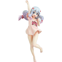 24cm Anime kawaii Manga Teacher Izumi Sagiri Action Figure Beautiful Girl Standing PVC Collection Model Dolls Toys for Boy Gifts