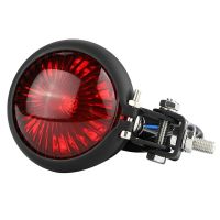 Motorcycle Tail Light LED Rear Brake Lamp for Cruiser Cafe Racer Bobber Chooper