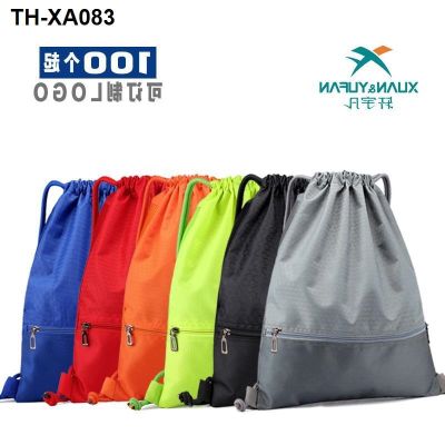 Draw string beam pocket outdoor travel backpack backpack unisex waterproof light foldable bag bag for fitness