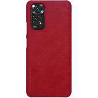 เคสหนังแบบฝาพับสำหรับ Xiaomi Redmi Note 11,เคสแข็ง PC แบบฝาพับสำหรับ Xiaomi Redmi Note 11S รุ่นทั่วโลก Nillkin หรูหรา Qin Series 6.43นิ้ว