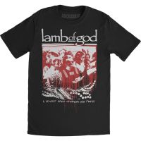 Hot sale Lamb OF GOD Band T-shirt Enough Is Enough Official Merchandise T-shirt - Adult T-shirt - Mens T-shirt  Adult clothes