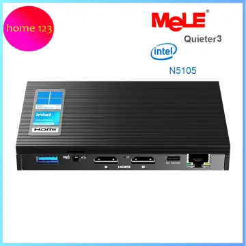 MeLE Fanless Mini PC Quieter3Q, N5105 Windows 11 16GB RAM 512GB 4K UHD Mini  Desktop Computer (New)