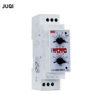 【CW】Time relay DHC19S-S dual time cycle time delay relay DIN rail mounted infinite cycle timing AC/DC24-240V Input Timer