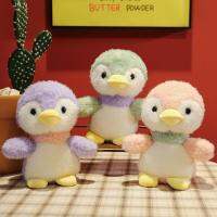 PENGY ตุ๊กตาอุปกรณ์จัดงานปาร์ตี้น่ารักการตกแต่งห้องเด็กโรแมนติก Kado Ulang Tahun บ้านแบบโต้ตอบตุ๊กตาสัตว์ตุ๊กตากระต่ายตุ๊กตาหนานุ่ม KT ตุ๊กตาแมวยัดนุ่นนอนเบาะรองหลังเพนกวิน