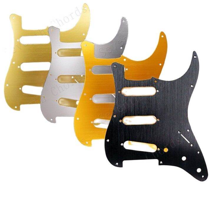 11 Hole SSS Metal Gui Pickguard Scratch Plate For ST Electric Guis