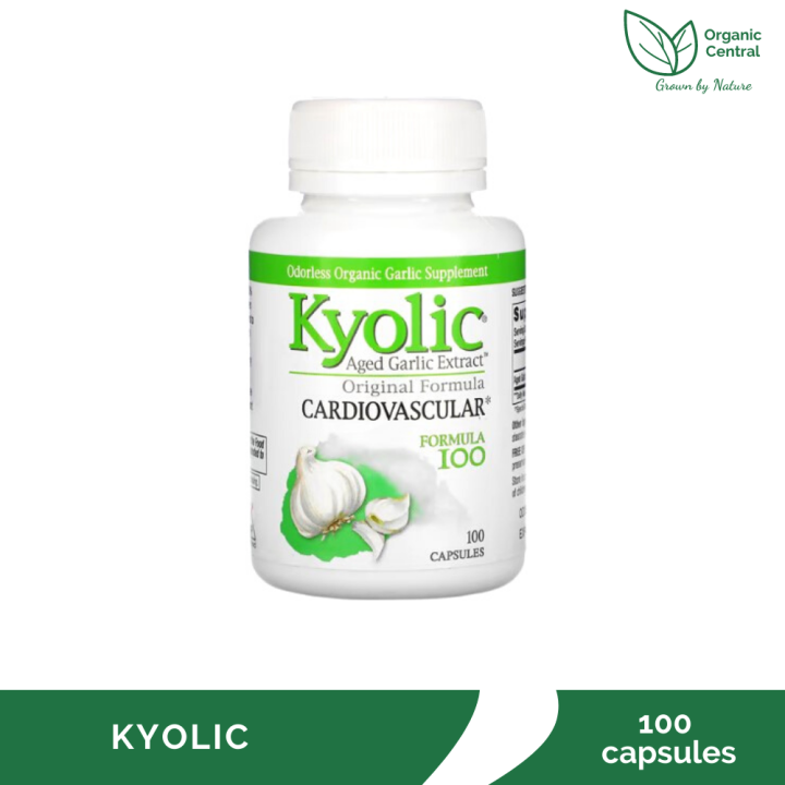 Kyolic Aged Garlic Extract Cardiovascular Original Formula | Lazada PH