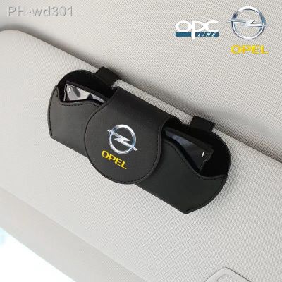 Car Glasses Case Holder Multi-function Clip for Opel OPC Line Astra h g j k f Zafira a b Corsa b c d Mokkav Car Accessories