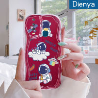 เคส Dienya สำหรับ VIVO Y12 Y15 Y12i Y3 Y3s เคสลายการ์ตูนหมีตุ๊กตาน่ารักลายคลื่นใหม่ปลอกซิลิโคนนิ่มเคสโทรศัพท์โปร่งใสกันกระแทกป้องกันเลนส์กล้องเคสใส