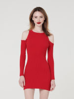 Knitters &amp; others - RAVEN Ribbed Knit Mini Dress (Holiday)