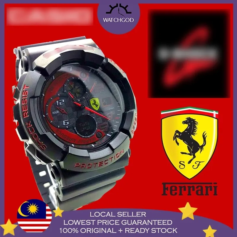Watch [🔥Malaysia 3 Years Warranty🔥] Ferrari X G Sports Digital Sports Men  Women Watch Watches Jam Tangan Lelaki Wanita | Lazada