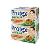 ส่งฟรี !! ( 4 ก้อน ) Protex thai therapy โพรเทค ไทยเทอราพี สบู่ สมุนไพร สูตร ส้ม วิตามิน มะขาม ทนาคา 130 กรัม แพค 4 ก้อน โพรเทค ไทยเทอราพี เบนเนท bennet