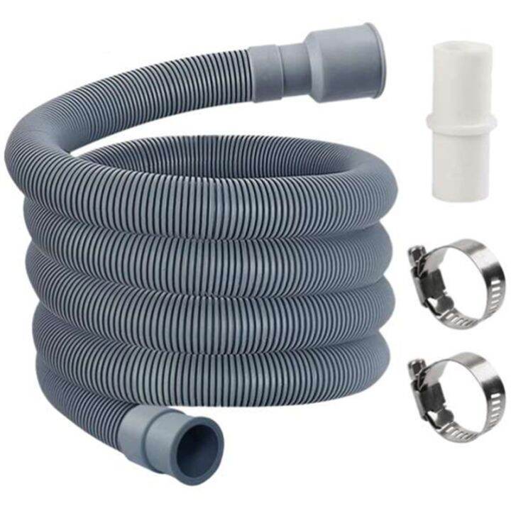 Automatic Drum Washing Machine Drain Pipe Drain Hose Fittings, 4 Meter Lazada