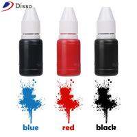 DISSO 2Pcs 10ml ร้อน มีประโยชน์ น้ำมัน Inkpad อุปกรณ์สำนักงานโรงเรียน ซีลไวแสง สมุดภาพ หมึกเติมแฟลช เครื่องปั๊ม