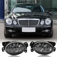 ล้างเลนส์เปลี่ยนไฟตัดหมอกพร้อมหลอดไฟสำหรับ Benz C CLK CLS E G GL M R SL Class MB2592117 MB2593117 1698201556 169820