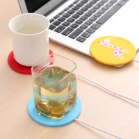 【CW】 USB Powered Coaster Silicone Heating Board Anti Insulation