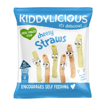 Kiddylicious Veggie Straws 4 x 12g (48g)