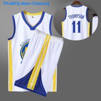 ❃✷ Lillian Chaucer Basketball suit shirt white male in 30 children vest customized summer children at group-buying