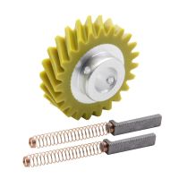 W10112253 Mixer Worm Gear W10380496 Carbon Brushes for KitchenAid 5K45SS 5K5SS Mixers Replace Parts 4162897