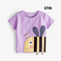 พร้อมส่งจากไทย เสื้อยืดแขนสั้น GT06 ลายน่ารัก ผ้าไม่หนา ใส่สบาย ระบายอากาศได้ดี คุณภาพดีเว่อร์