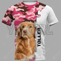 2023 new arrive- xzx180305   2022 Summer Toller Camouflage 3D All Over Printed T Shirts Funny Dog Tee Tops shirts Unisex