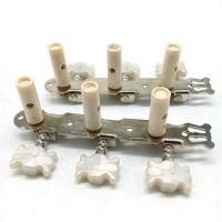 2X One Pair Guitar Tuning Pegs Machine Tuners White Machine Head for Classic Guitar Guitar Part Accessories