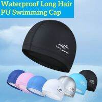 【health】 [Special Offer Ready Stock Discount] Swimming Cap Men Women Large Size Ear Protection Not Strangling Head Long Hair PU Adult