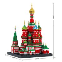 4300Pcs World Architecture Building Blocks Saint Basil S Cathedral รุ่น Micro Diamond Blocks อิฐของเล่น DIY สำหรับของขวัญเด็ก