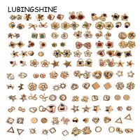 【DT】hot！ Pairs/lot Small Stud Earrings for Star Fruit Earring Kids Jewelry