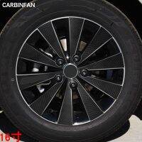 【cw】 External Decal Carbon Vinyl Hub Sticker Car Styling jetta MK6 2012 2016 Accessories