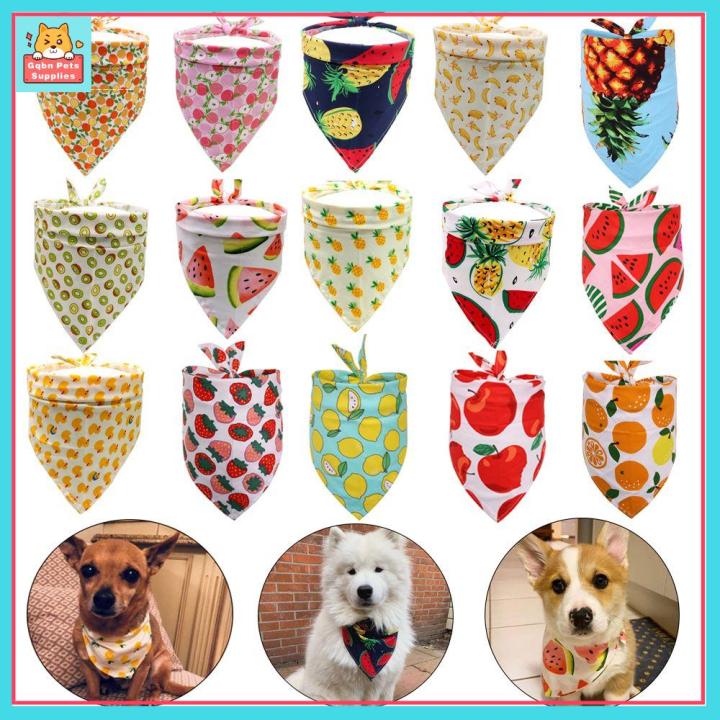 Pet Dog Neck Scarf Puppy Cat Dog Collar Bandana Collar Scarf with Leather  Collar Accessories Adjustable Pet Puppy Cat Scarf - AliExpress