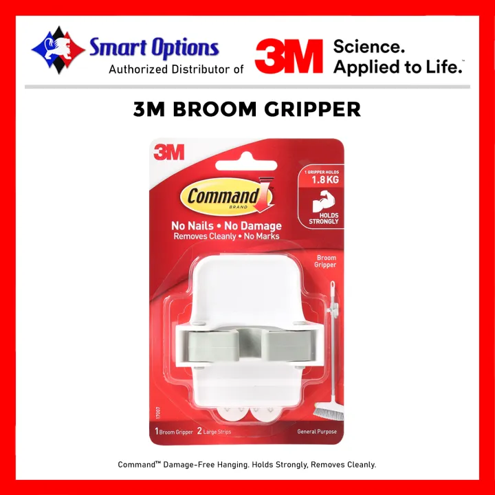 3M Broom Gripper plus 2 Large Adhesive Strips Original Lazada PH
