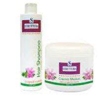 S struttura crema malva ผลิตภัณฑ์บำรุงรักษเส้นผมและหนังศรีษะ 500ml.หมดอายุ2024