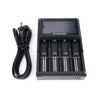 4 Slot Intellicharger Smart Charger Rechargeable Li-ion Battery Charger Digicharger D4 Charger Battery Charger Rechargeable Universal Charger IMR LiFeP04 Ni-MH (Ni-Cd) Charger For 10340 10350 10440 14500 18650 26650 AA AAA AAAA (1259)