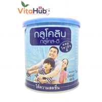 Glucolin กลูโคส ชนิดผง ผสมวิตามินดี 400 g – เพิ่มความสดชื่น ให้พลังงาน 1 กระป๋อง