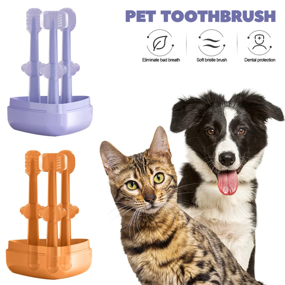 Pet sales tongue brush