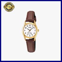 จัดส่งฟรี [ประกันร้าน] CASIO นาฬิกาข้อมือผู้หญิง รุ่น LTP-1094Q-7B6RDF-S Standard Brown บอกเวลา หรูหรา มีระดับ ประทับใจแฟน